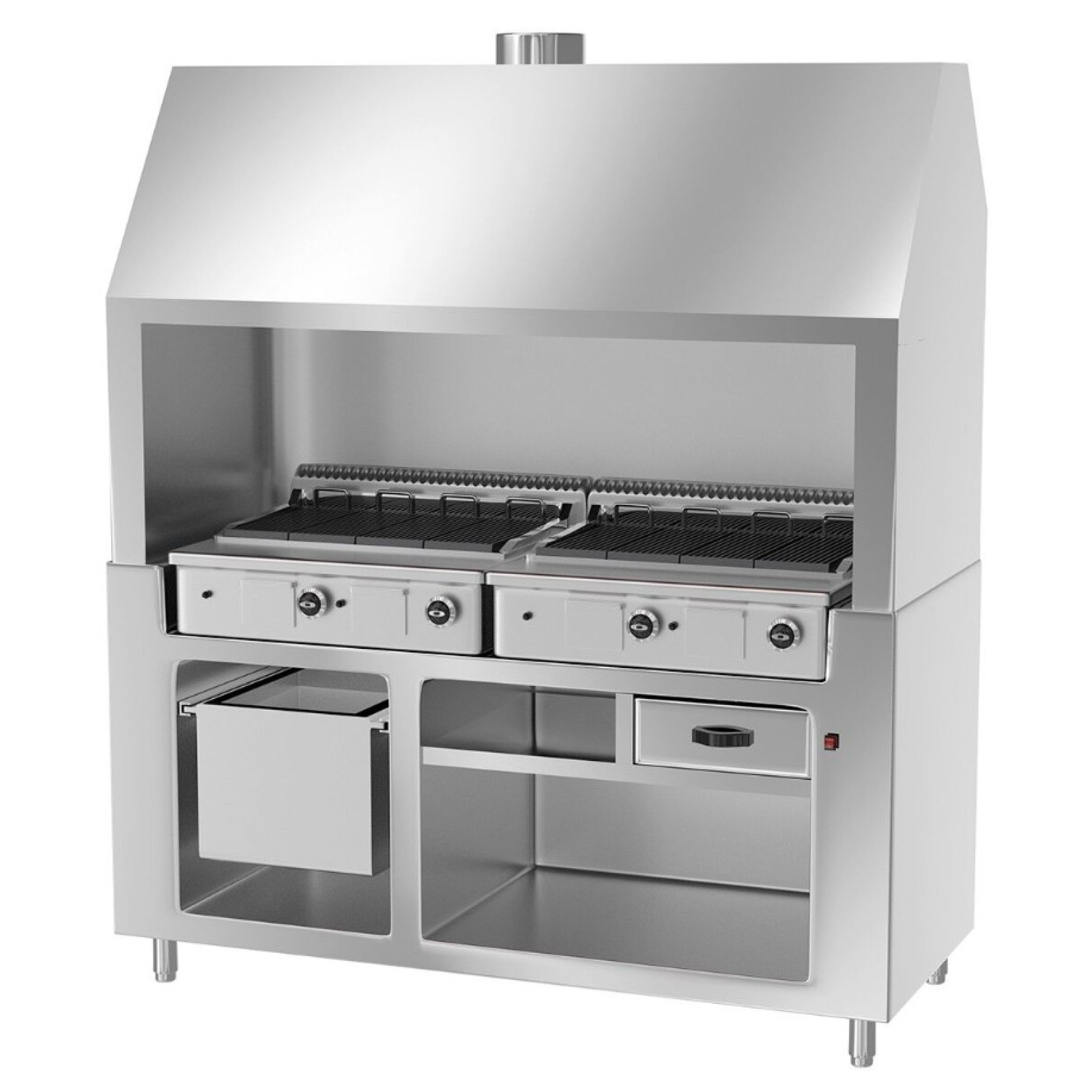 Газовый гриль -1,76м GGM Gastro HKGE1800E#2#GGE800