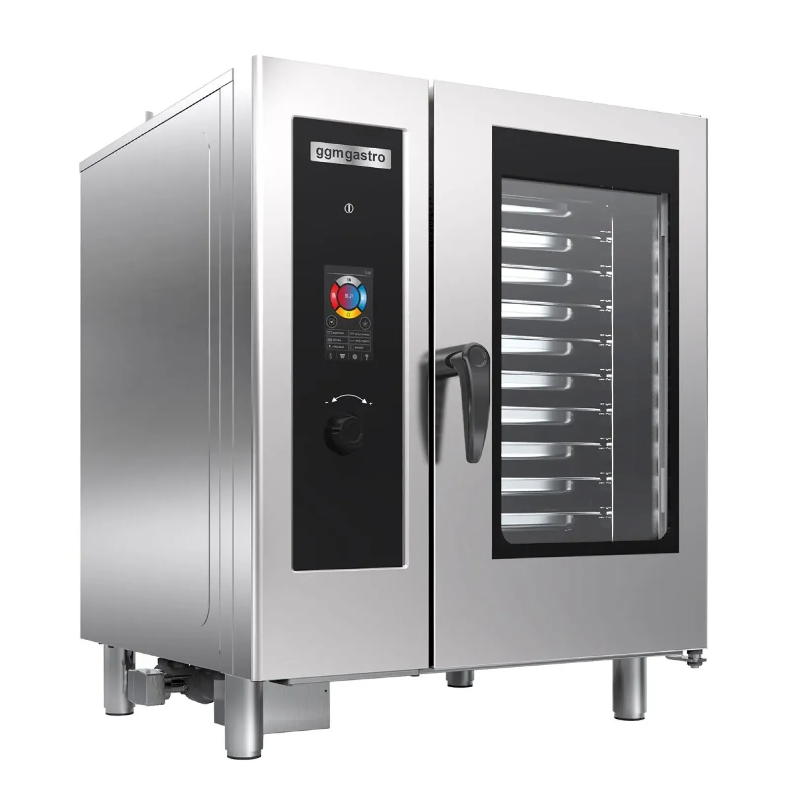Газовий комбінований пароконвектомат GGM-Gastro KDGI1011