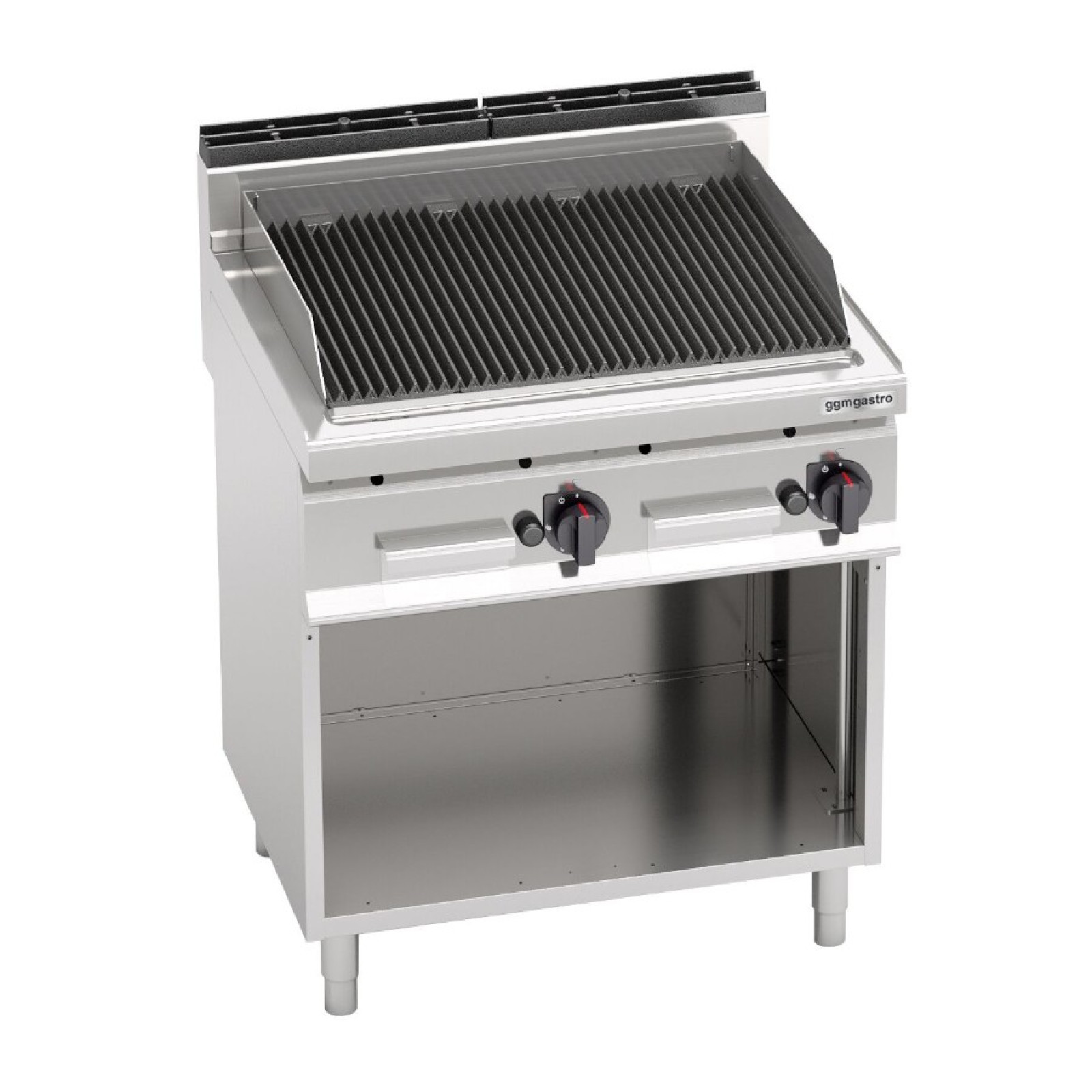 Газовый лавовый гриль (13,8 кВт) GGM Gastro GLB879G
