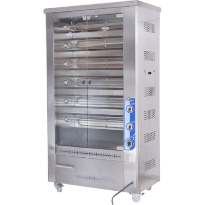 Гриль для кур газовый (60 кур) Pimak М011B