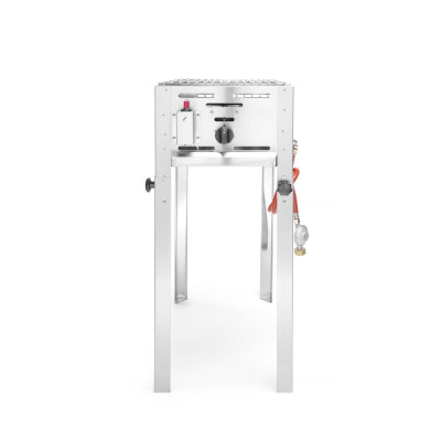 Гриль газовый Hendi 154700 Grill Master MINI GN 1/1 - напольный, 5,8 кВт, 340x540x840(H) мм