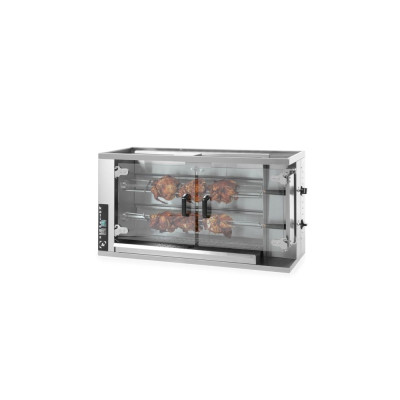 Гриль газовый Hendi 226063 на 8-10 кур, 9,4 кВт