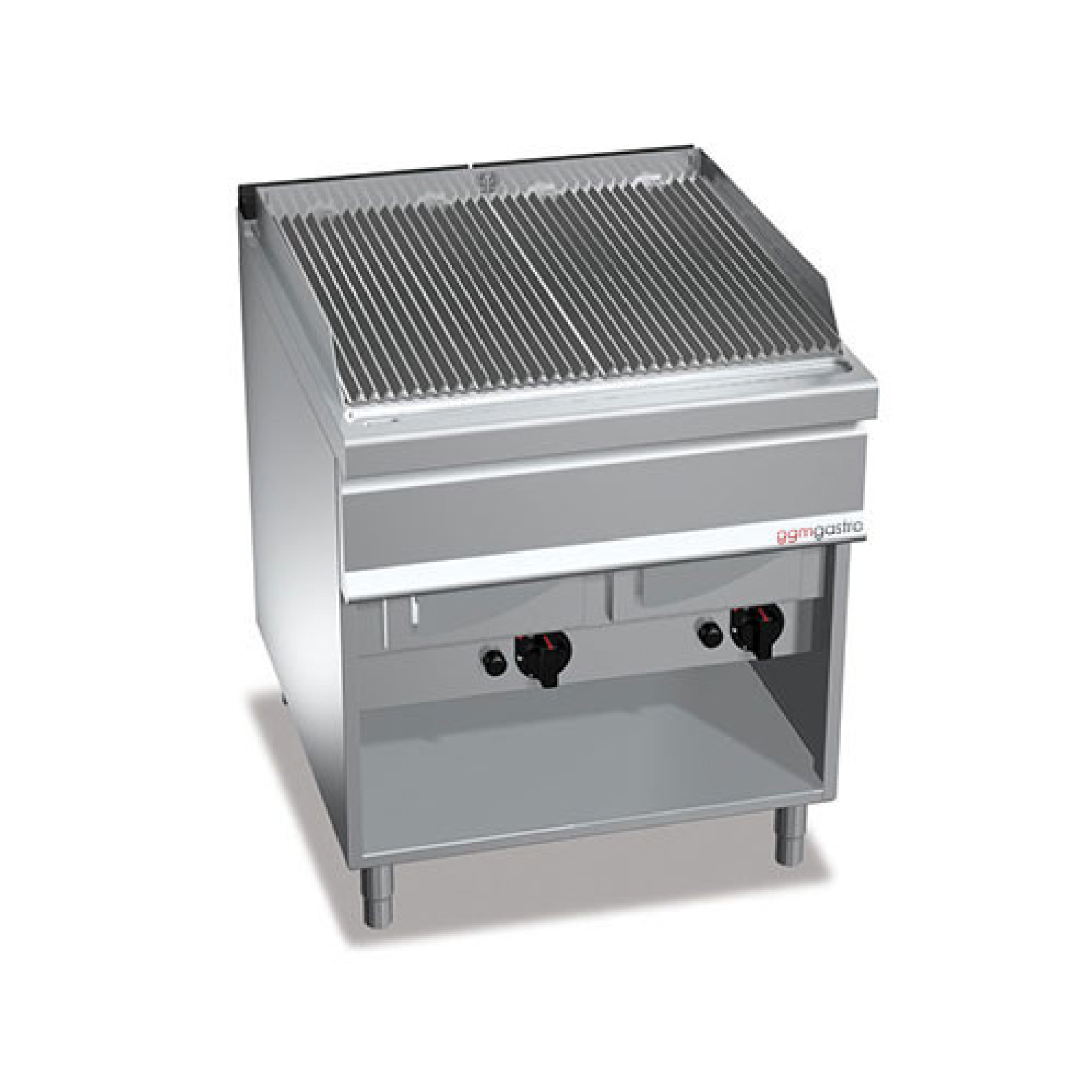 Гриль с вулканической лавой Газ (18 кВт) GGM Gastro GLB899E