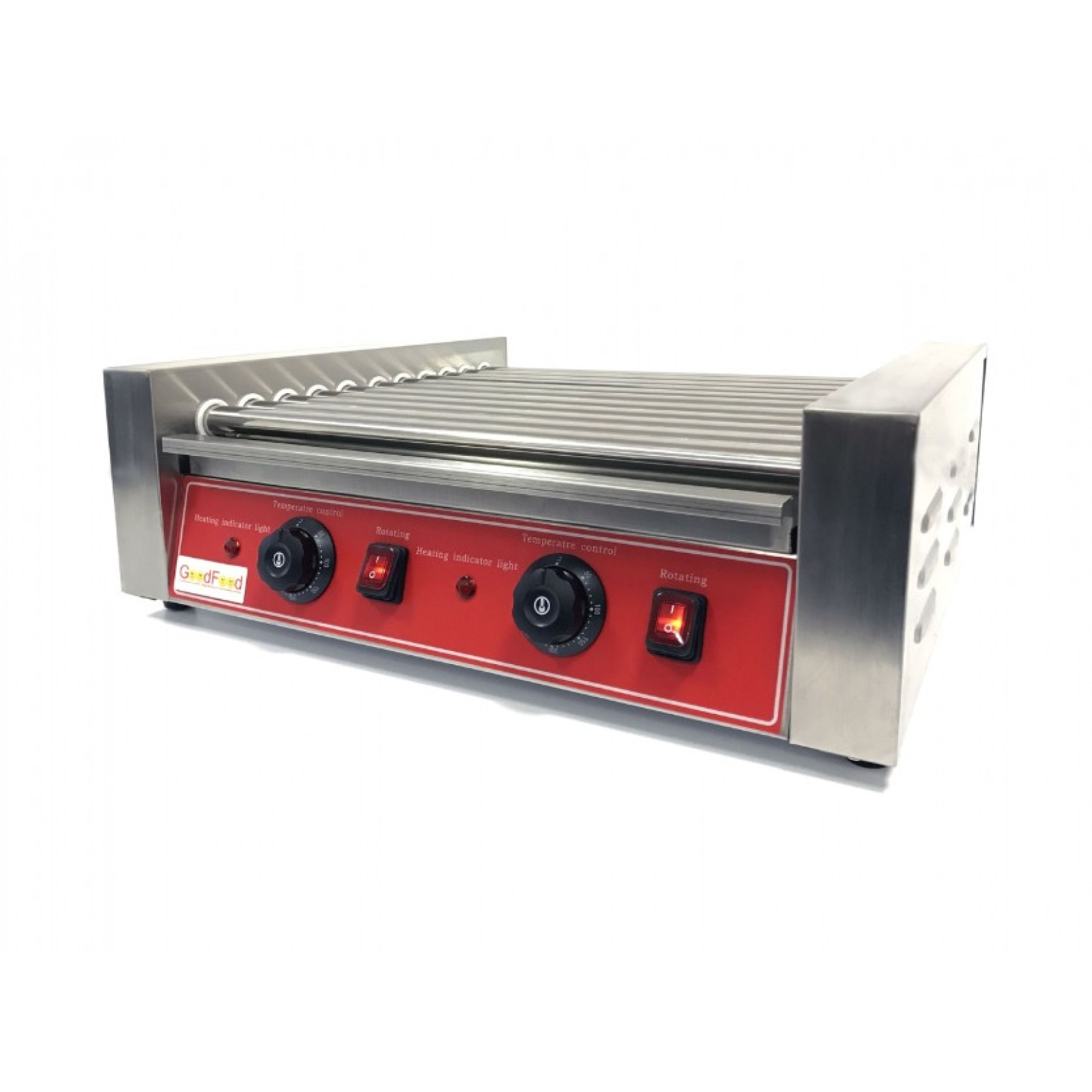 Гриль роликовий GoodFood HDRG11 RED