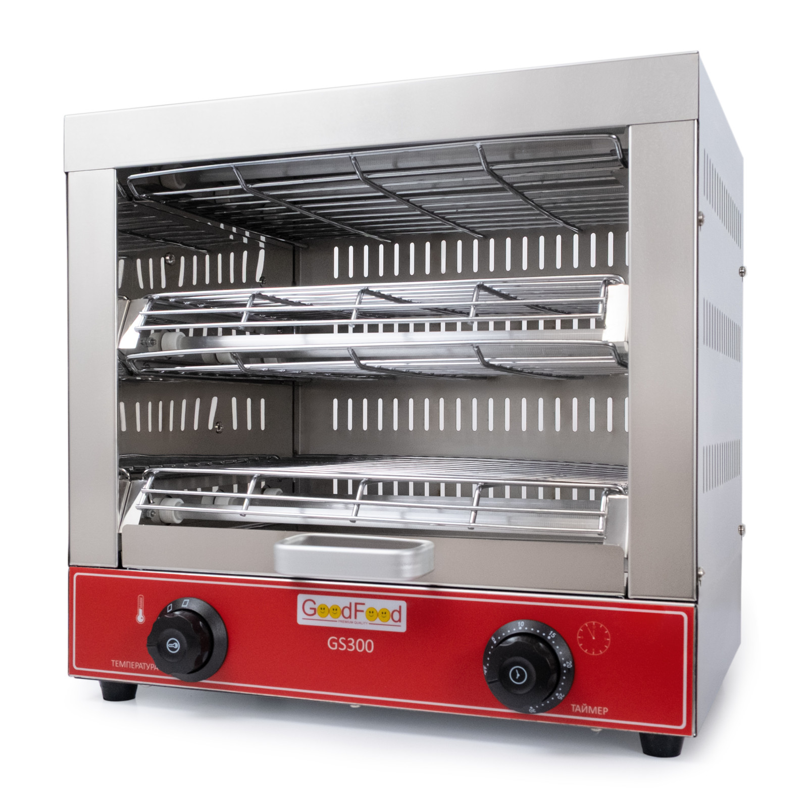 Гриль саламандра електричний GoodFood GS300 DOUBLE