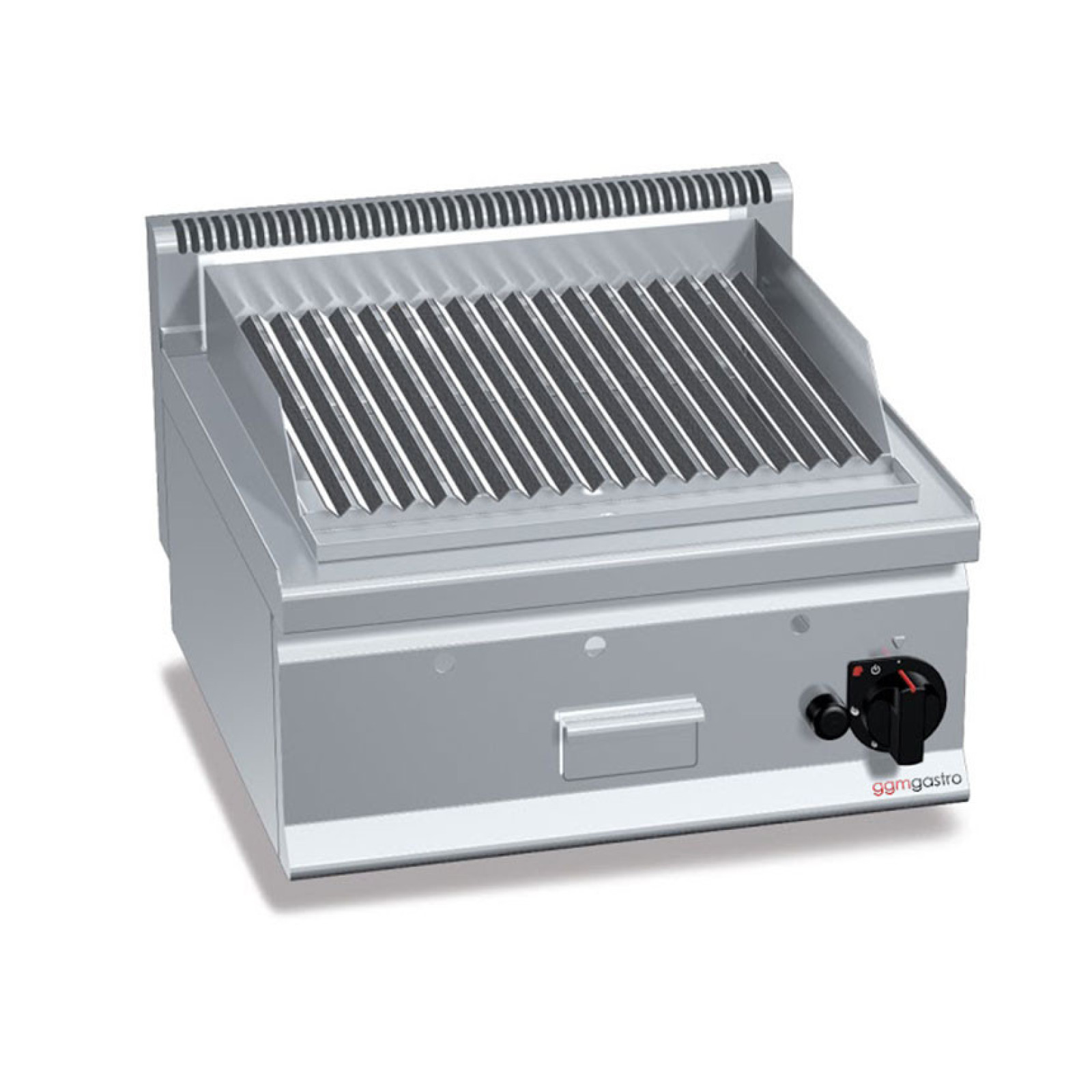 Гриль с вулканической лавой Газ (8 кВт) GGM Gastro GLB663C