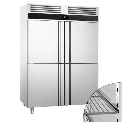 Холодильный шкаф из нержавеющей стали PREMIUM GGM-Gastro KSF1482T