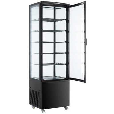 Холодильная витрина HURAKAN HKN-UPD278B BLACK