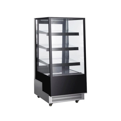 Холодильная витрина с тремя полками Hendi 233443, 500 л, 900x805x(H)1445 мм