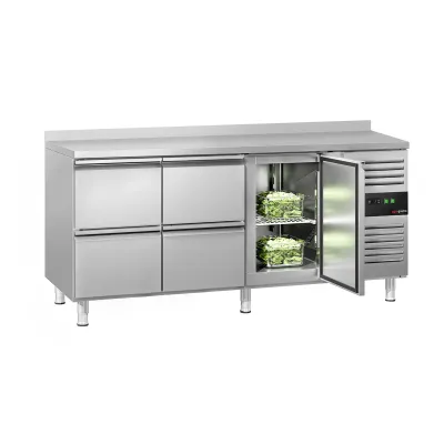 Холодильный стол ECO GGM-Gastro KTS187AND#1T#4S