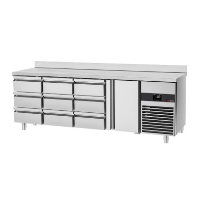 Холодильный стол GGM Gastro KTF227AND-EF#1T#9S