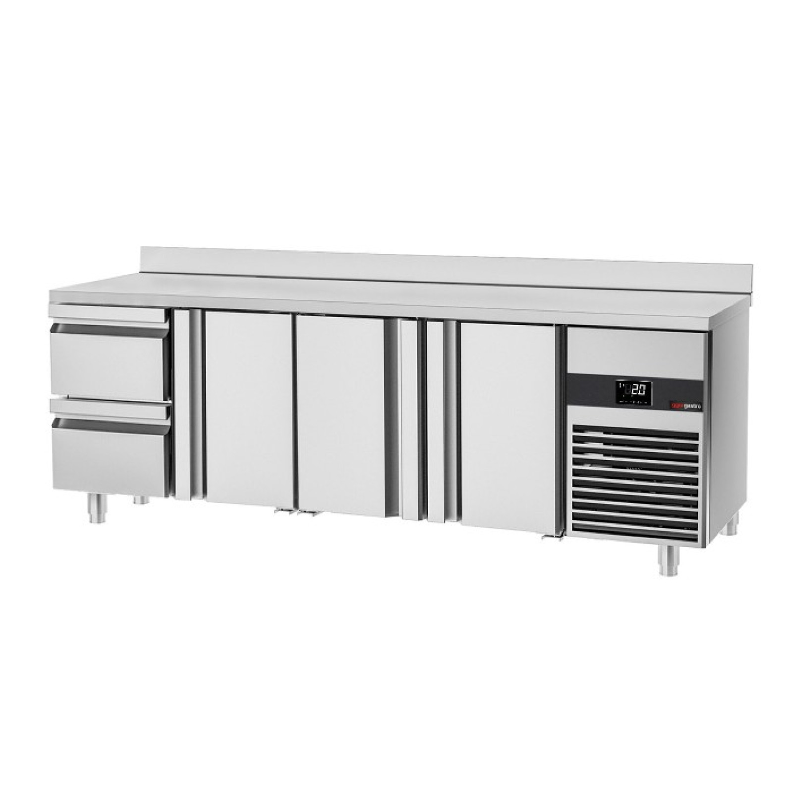 Холодильний стіл GGM Gastro KTF227AND-EF#3T#2S