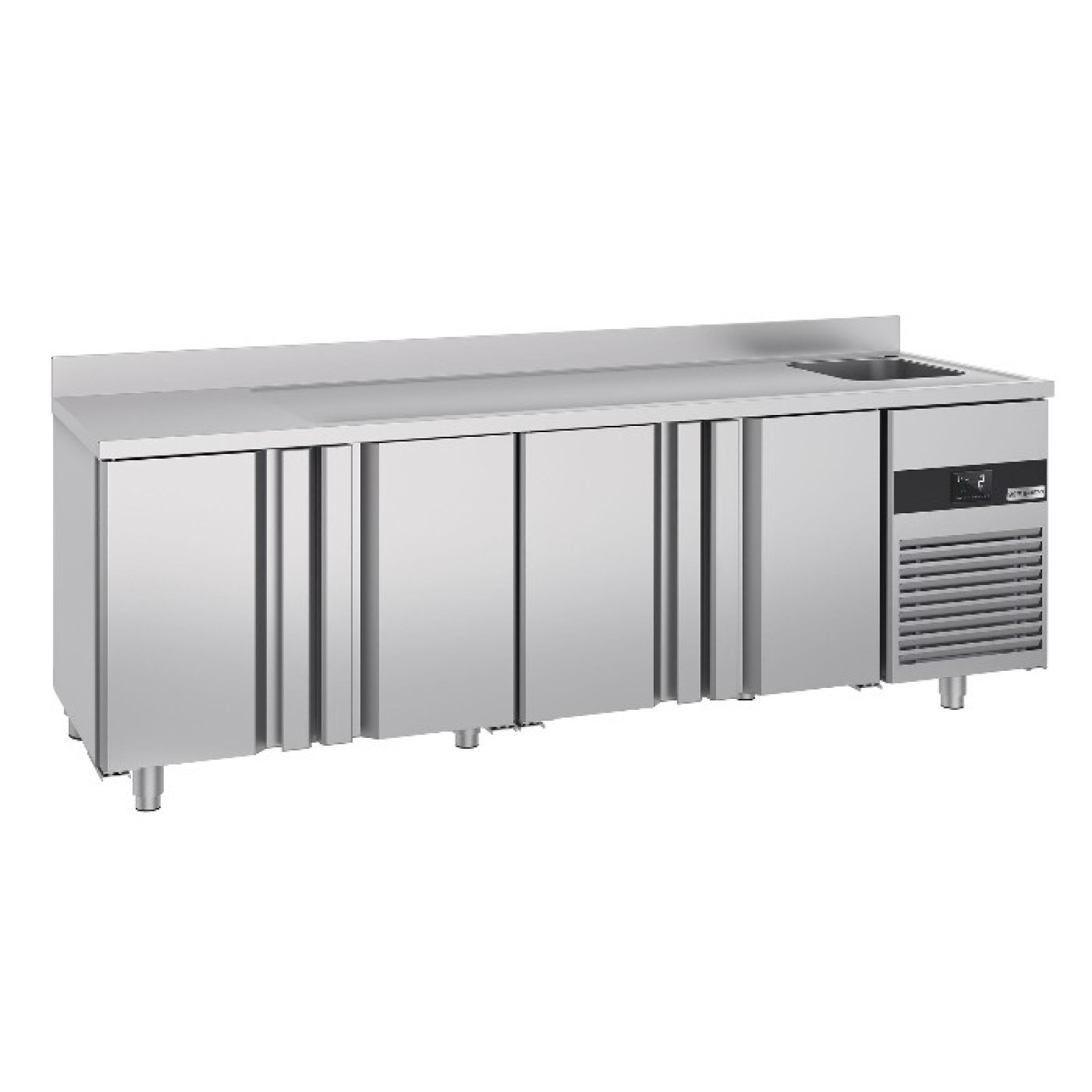 Холодильный стол GGM Gastro KTF540BAR-EF