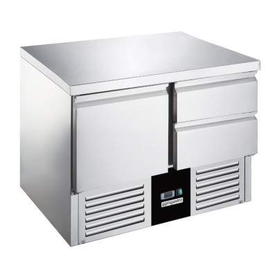 Холодильный стол PREMIUM - 0,9 x 0,7 м GGM Gastro SAG97END#1T#SBG1212