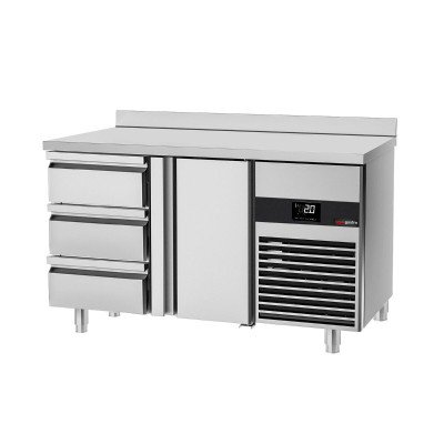 Холодильный стол PREMIUM GGM Gastro KTF147AND-EF#1T#3S