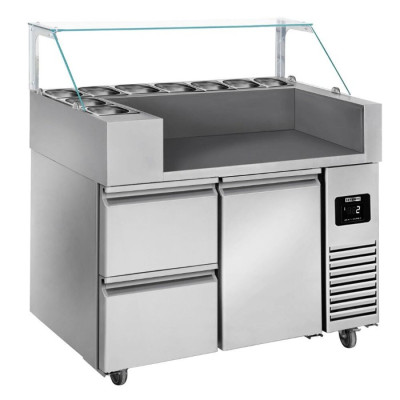Холодильный стол саладетта - 1.21 x 0.7 м GGM Gastro ZBF127DN#SBF1212