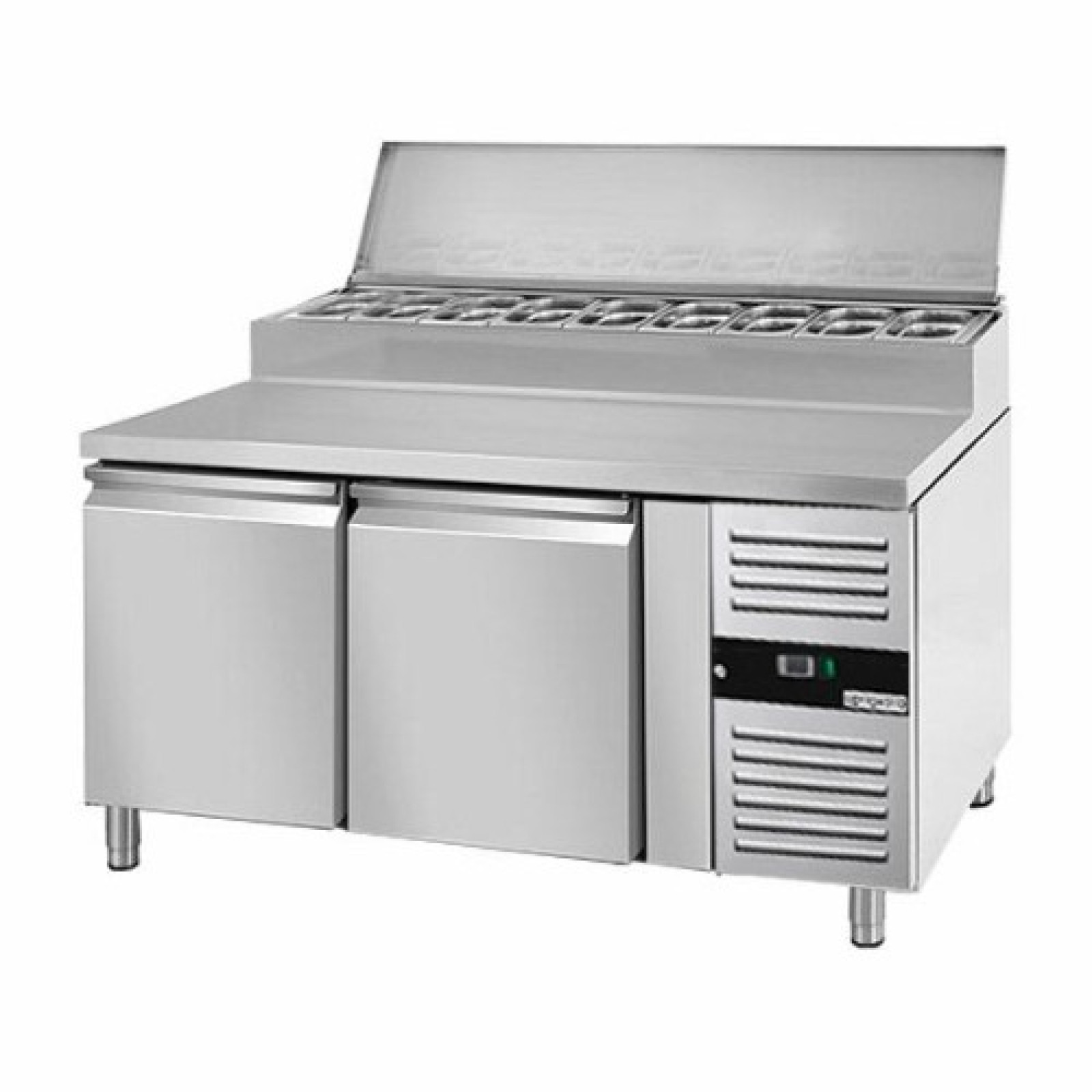 Холодильный стол саладетта 1,36 m x 0,7 m GGM Gastro ZBG157ND