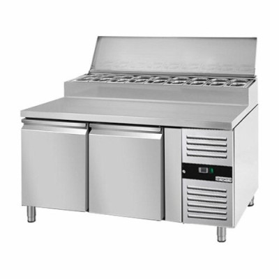Холодильный стол саладетта 1,36 m x 0,7 m GGM Gastro ZBG157ND
