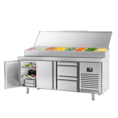 Холодильный стол саладетта GGM Gastro ZTI206#6SBI1212 