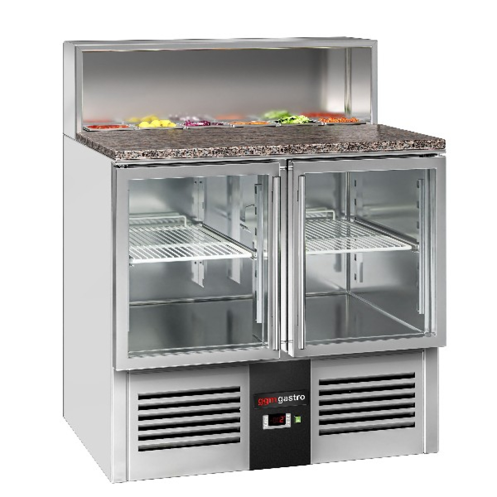 Холодильный стол саладетта PREMIUM GGM Gastro SAG97GND#2#GT