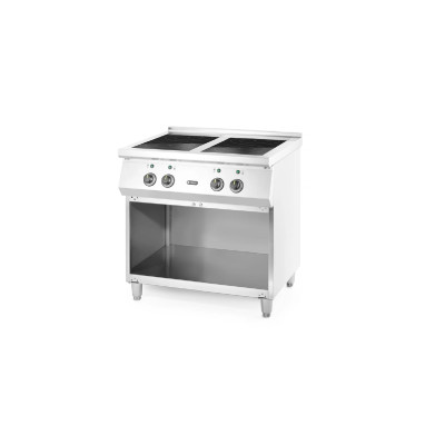 Індукційна плита на 4 конфорки, HENDI 237687, 400V/17000W, 800x700x(H)870mm