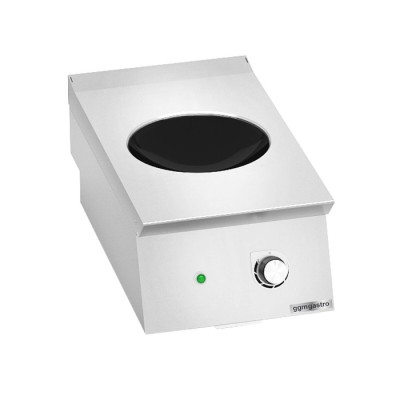 Индукционная плита Вок (Wok ) - с 1 конфоркой / мощность: 3,5 кВт GGM GASTRO IDWB473B