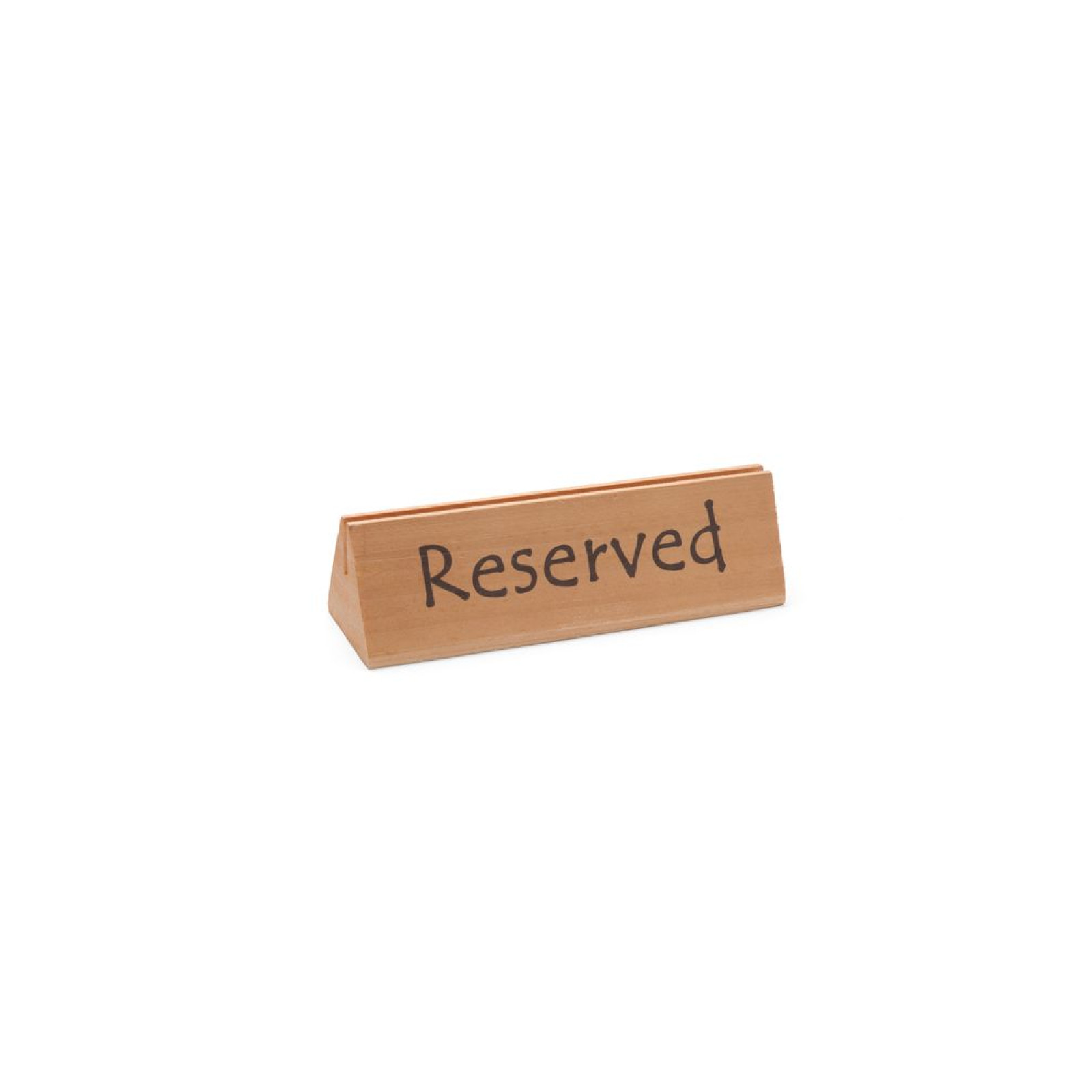 Информационная табличка reserved ("зарезервировано") - 152x44x(H)44 mm 664308 Hendi