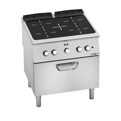 Инфракрасная плита c электрич. духовкой GGM Gastro IFHB873B+EBB4