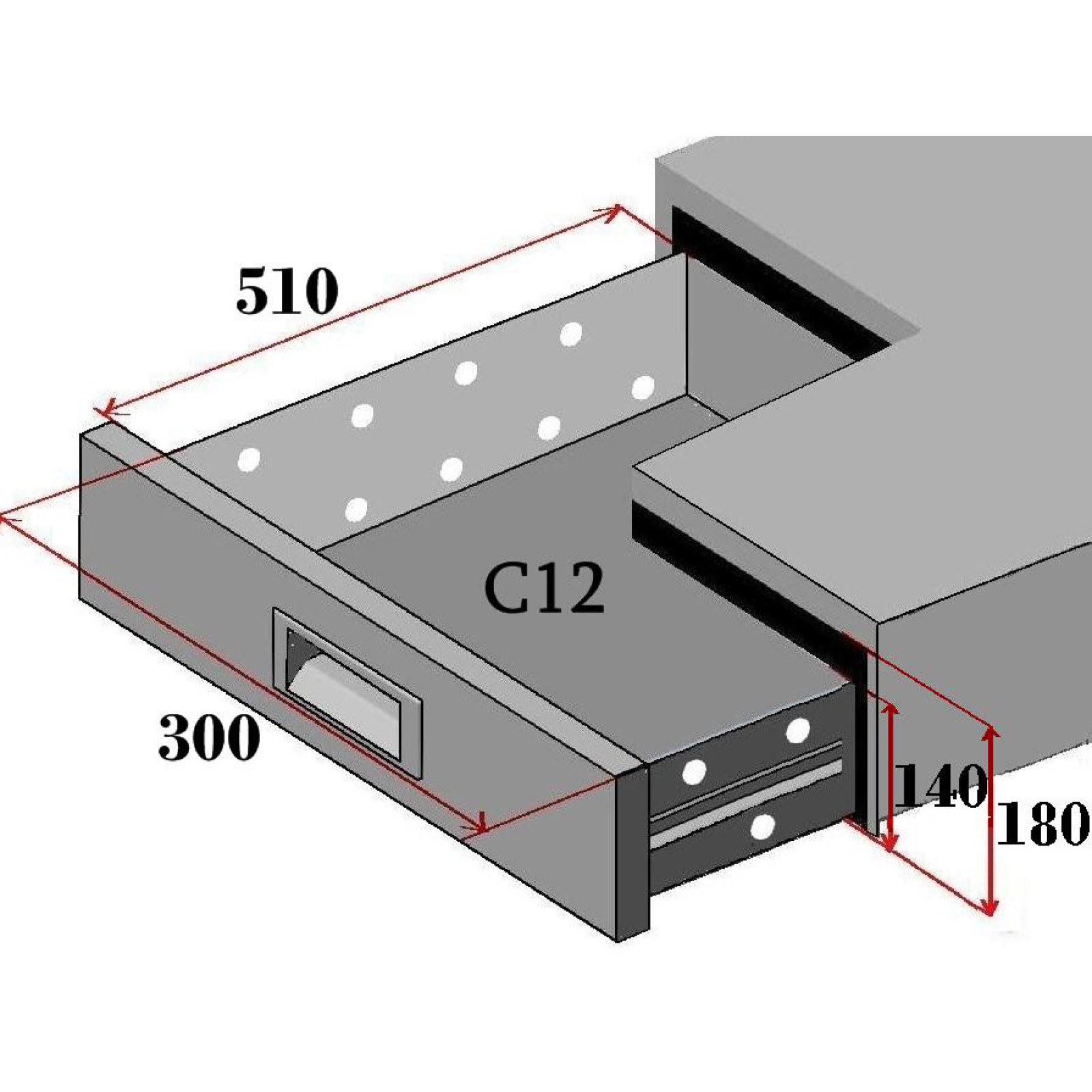 Ящик Forcar C12 (комплект)