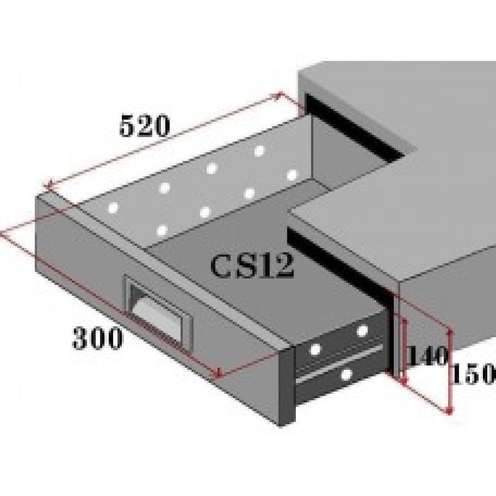 Ящик Forcar CS12 (комплект)