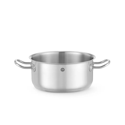 Каструля низька —  без кришки, Kitchen Line, 4,9л, ⌀240x(H)110мм 837665 Hendi