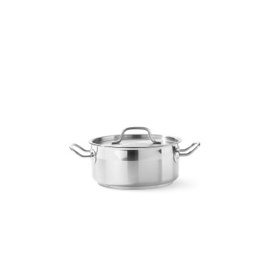 Каструля низька з кришкою Profi Line, 2,80 л, Ø200x(H)90 мм 830208 Hendi