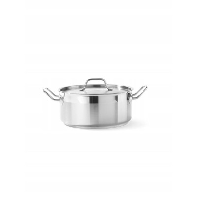 Каструля низька з кришкою Profi Line, 4,80 л, Ø240x(H)105 мм 830406 Hendi