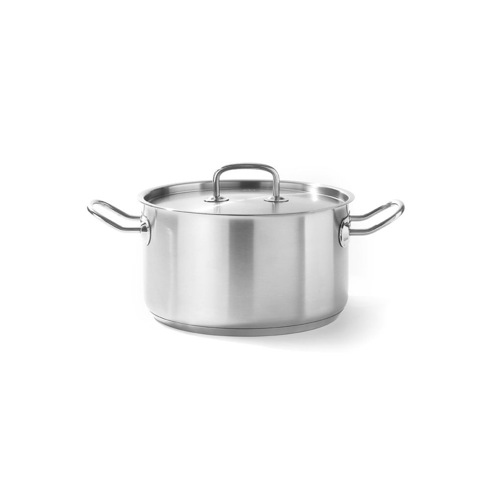 Каструля середня з кришкою Kitchen Line, 6 л, Ø240x(H)135 мм 836309 Hendi