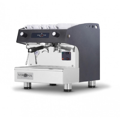 Кофемашина эспрессо Hendi 207659 Verona Romeo Pro, 1 группа, автоматическая, с ротационным насосом 375x530x (H) 485