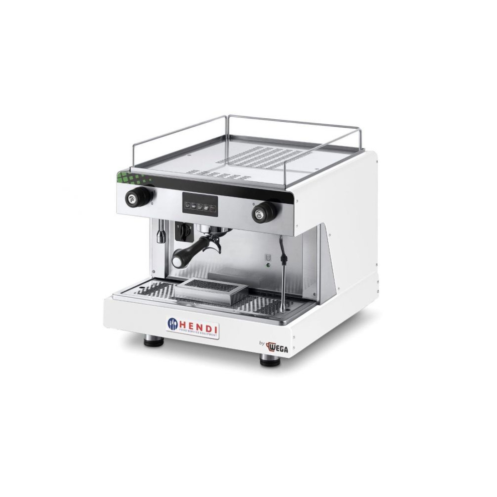 Кофемашина Hendi 208915 Top Line By Wega – 1 группа, электронная, белая