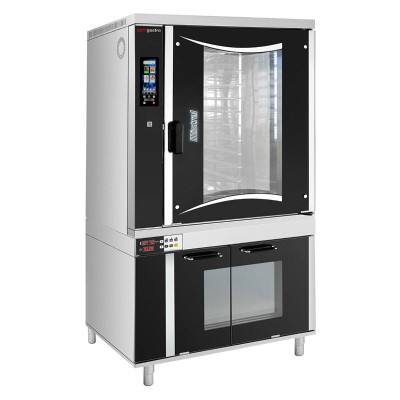 Комбинированный духовый шкаф - Touch (сенсорный) - 10 x EN 60x40 GGM Gastro EHLB1064#GSB12