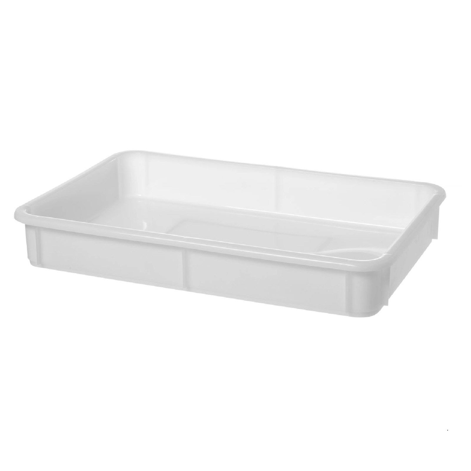 Контейнер для тіста для піци Budget Line, AmerBox, Білий, 600x400x(H)80mm 700013 Hendi PE (Polyethylene)