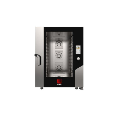 Конвектомат-печь конвекционная паровая Hendi MKF1064TS Millenial, Touch Screen Gastro для кондитерских изделий и выпечки, электрическая, с электронным управлением 10x 600х400