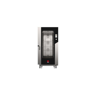 Конвектомат - Печь конвекционная паровая Hendi MKF2011TS Millenial Touch Screen Gastro для гастрономии с системой мойки тележек 20x GN 1/1, электрическая, с электронным управлением