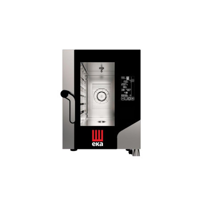 Конвектомат - Печь конвекционная паровая Hendi MKF611CBM Millenial черный Mask Gastro Compact 6x GN 1/1, электрическая, с электронным управлением