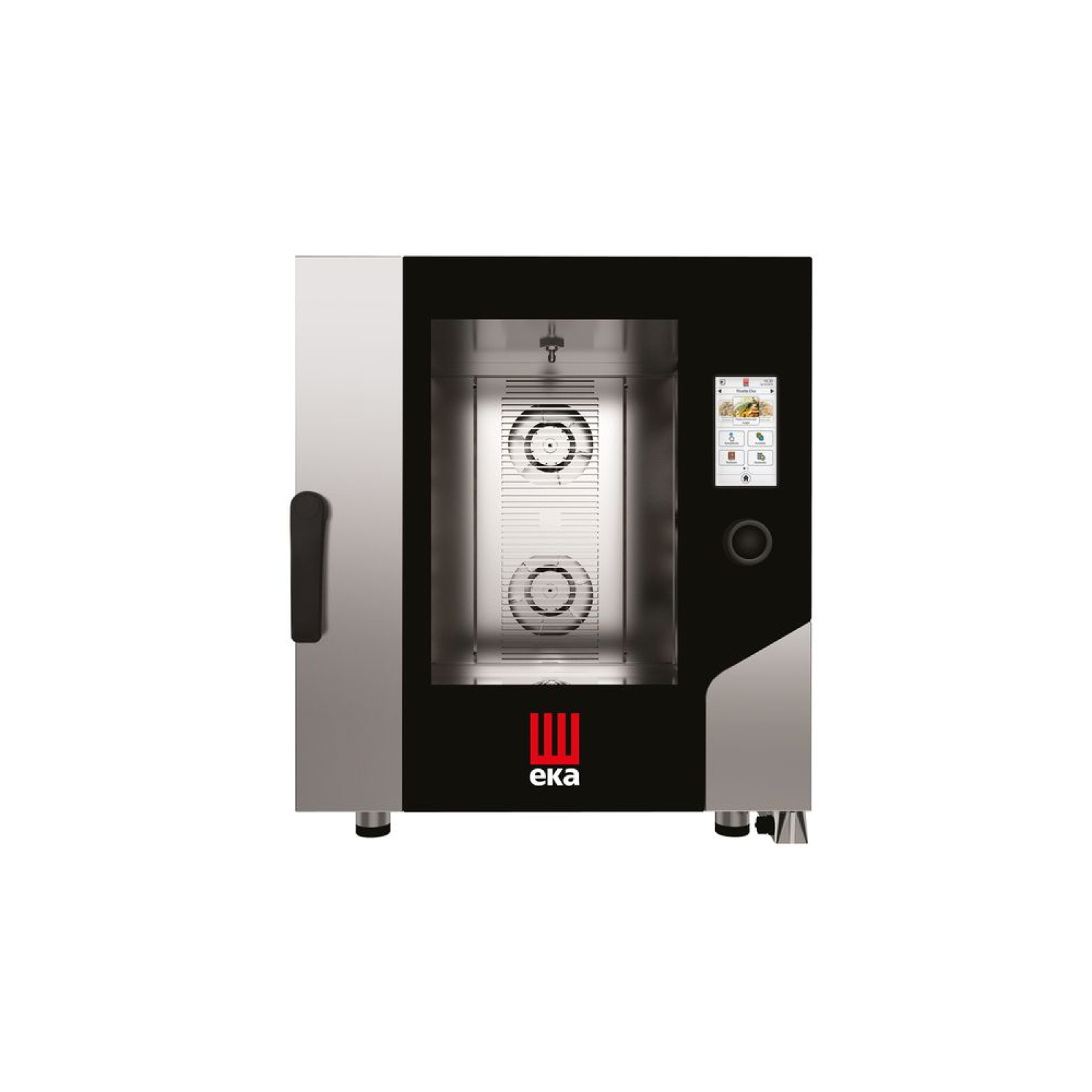 Конвектомат - печь конвекционная паровая Hendi MKF711TS Millenial Touch Screen Gastro для гастрономии с системой мойки 7x GN 1