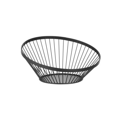 Кошик для фруктів чорний - ø280x(H)130 mm 427088 Hendi