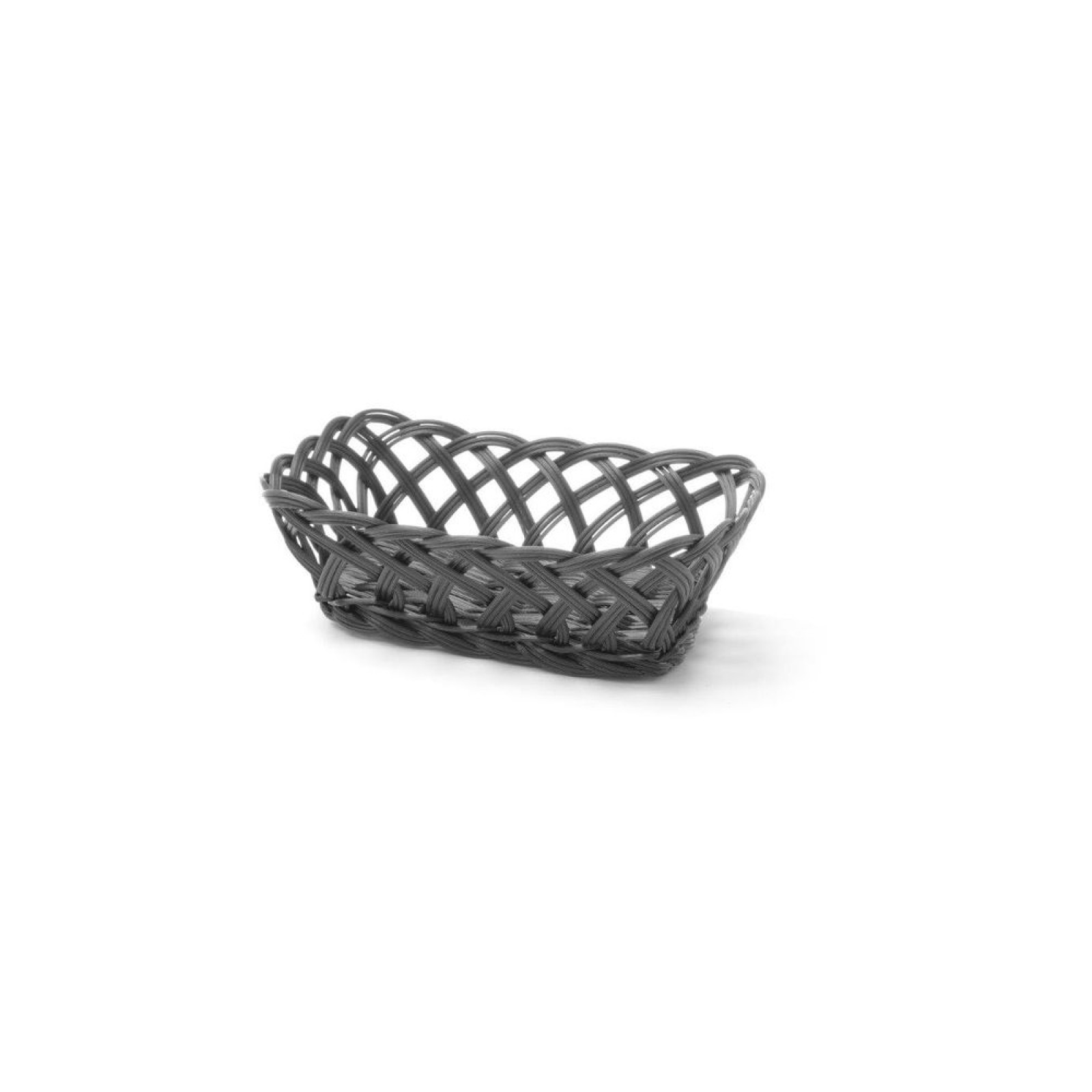 Кошики ткані - прямокутний - чорний - 225x150x(H)65 mm 426241 Hendi