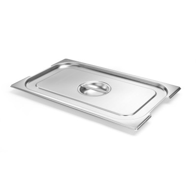 Кришка Budget Line для GN 1/3 - з виїмками для ручок 817841 Hendi Stainless steel