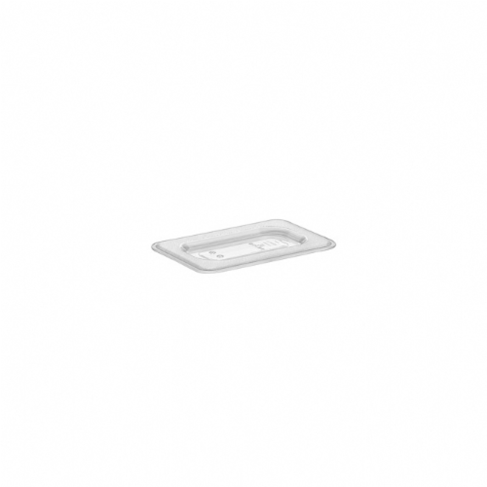 Крышка для гастроемкости из нержавеющей стали GN 1/9 GNPLSS--0019 Gastro Plast PC Прозрачный