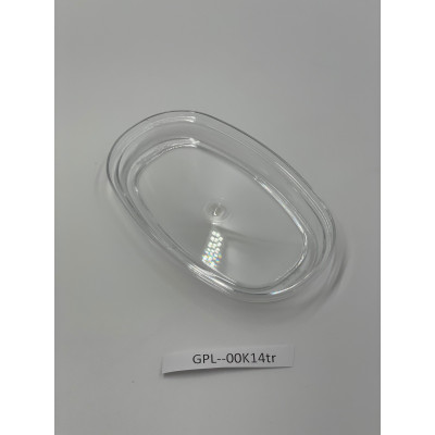 Крышка овальной тарелки, подходит для GP-00K14W GPL--00K14tr Gastro Plast PC Прозрачный