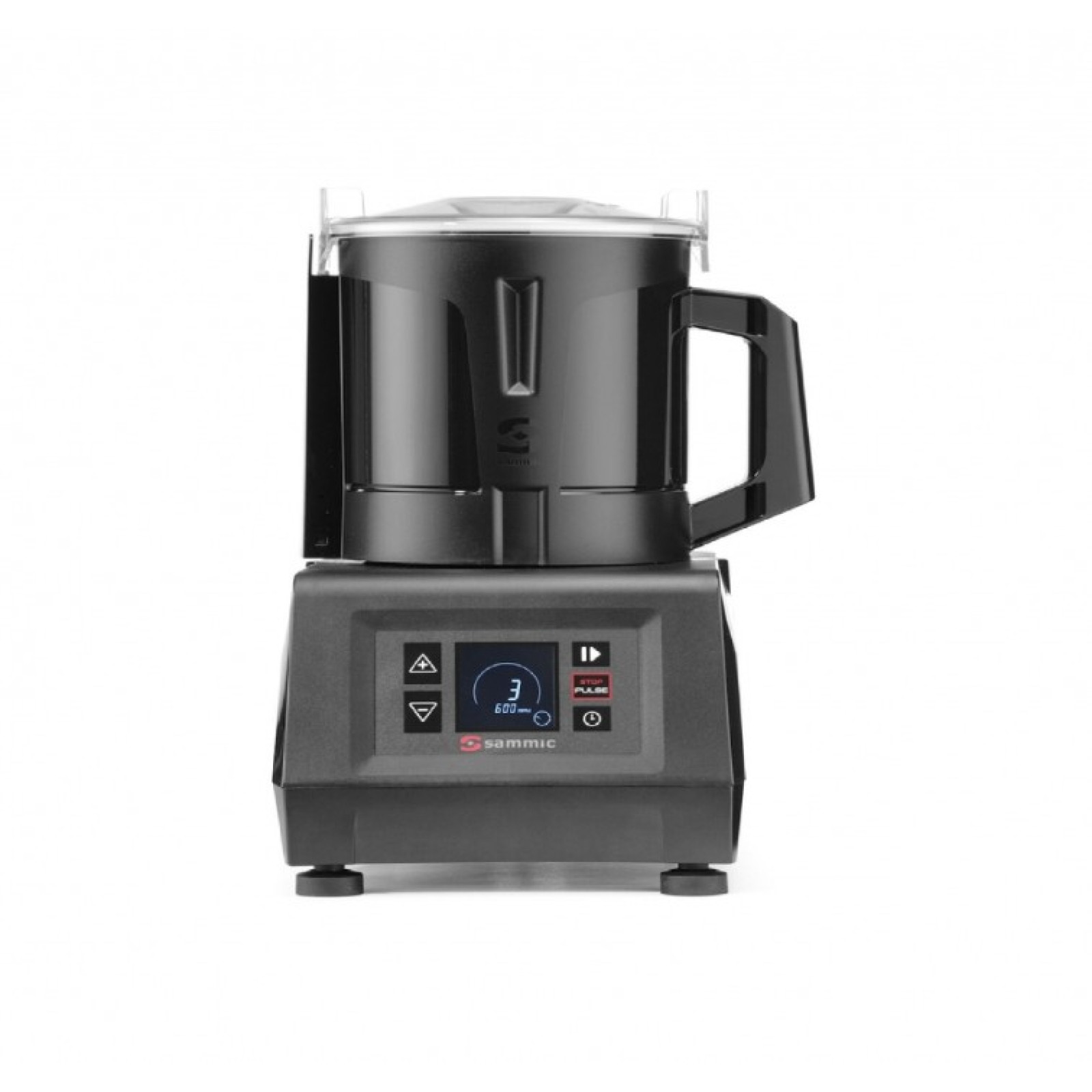 Кутер-емульгатор зі змінною швидкістю Hendi 1051000 Compact Line KE-4V Ultra, Sammic, Чорний, 252x309x(H)434mm