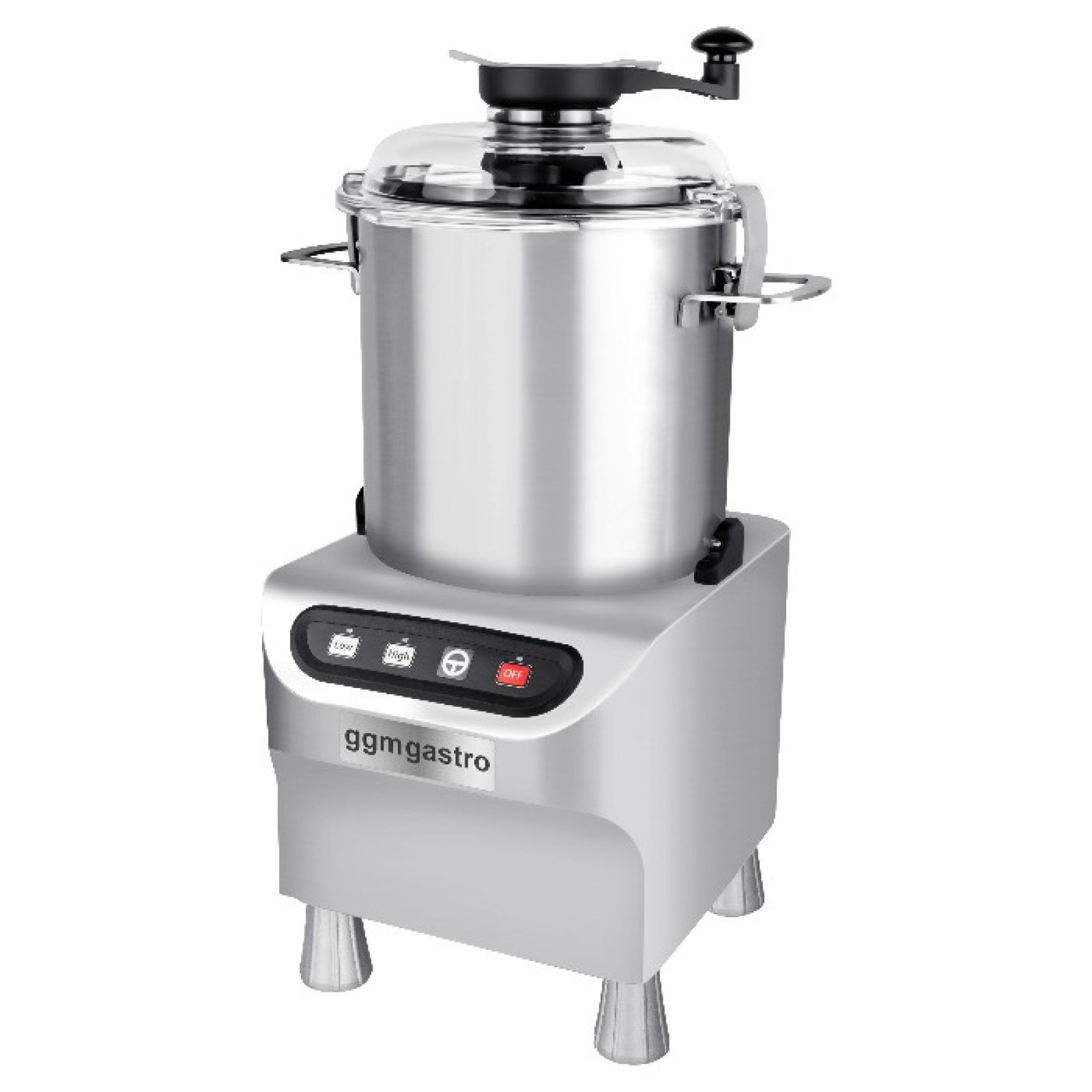 Куттер для овочів - 18 Л - з регулятором швидкості GGM Gastro VCUA18G