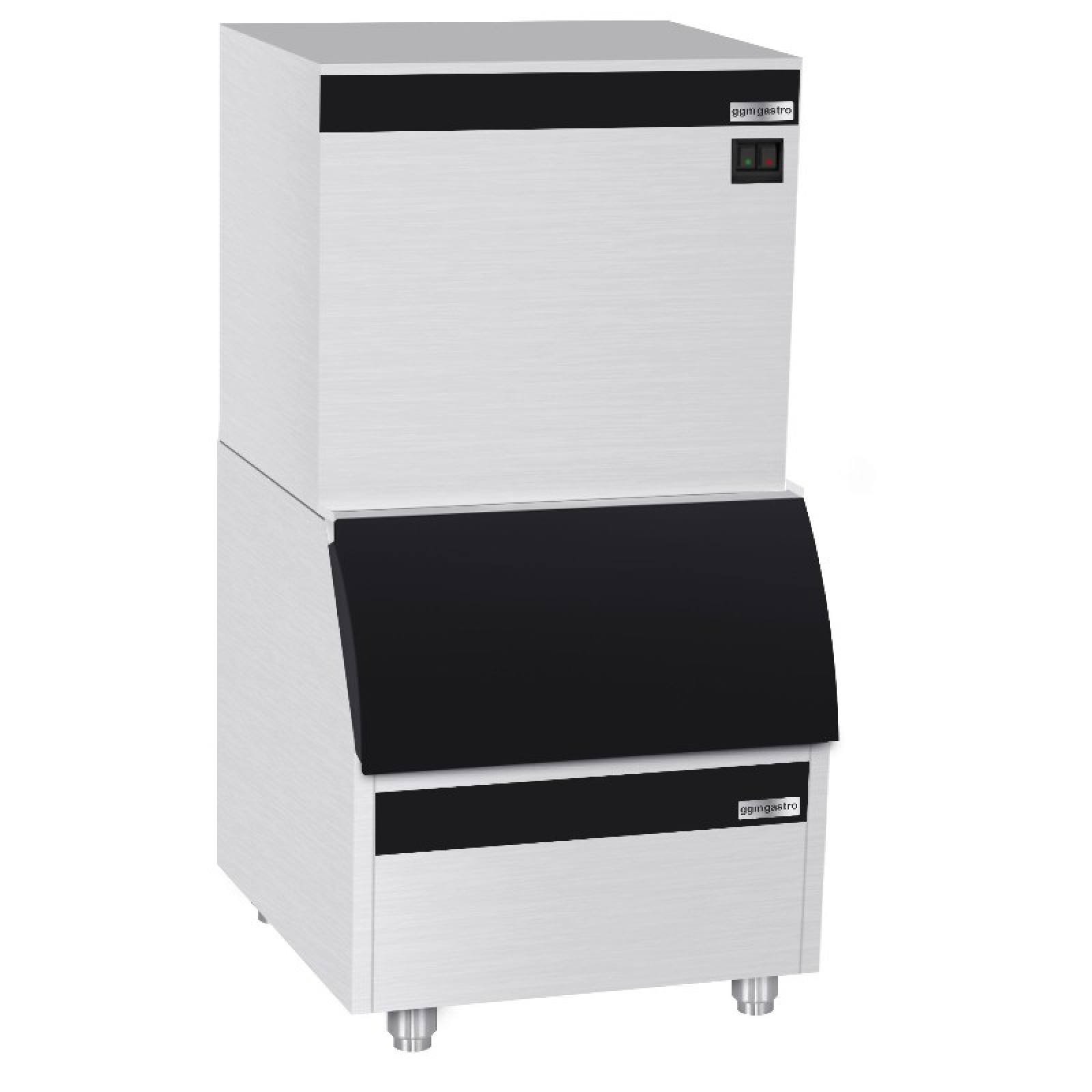 Льдогенератор для приготовления кубиков льда GGM Gastro EKW230FVB175FN